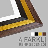 1000 Parça Puzzle Çerçevesi Beyaz