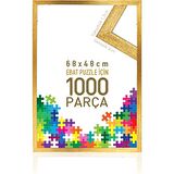 1000 Parça Puzzle Çerçevesi Altınsarısı