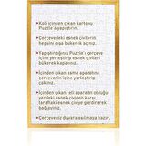 1000 Parça Puzzle Çerçevesi Altınsarısı