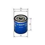 FORD Focus 1.6 Ti-VCT (01.2011 - 12.2014) BOSCH Filtre Seti filitre