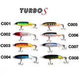 NANIWAOSAKASHI TURBO S 10CM 13 GR SAHTE BALIK C007