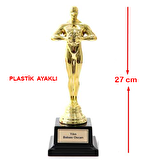 Sublimasyon Oscar Heykeli-Plastik Ayaklı
