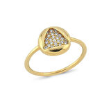 Altın Taşlı Yüzük