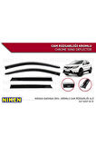 Nissan Qashqai 2014-2020 Kromlu Cam Rüzgarlığı