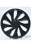 Jant Kapağı Siyah-gri Kırılmaz 15" Universal Model (Amblem Hediyeli) (1 Adet)