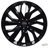Jant Kapağı Kırılmaz 16" Parlak Siyah Rifter Model (1 ADET)