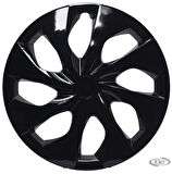Jant Kapağı Kırılmaz 16" Corolla Parlak Siyah Model (1 ADET OLARAK) (Çıkartma Hediyeli)