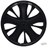 Jant Kapağı Kırılmaz 15" Clio 4 Parlak Siyah Model (1 ADET OLARAK) (Çıkartma Hediyeli)