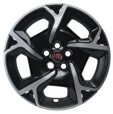 Jant Kapağı Kırılmaz 16" Egea Cross Model (1 Adet) (Amblem Hediyeli)