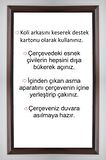 Sar Plus kahverengi 2000 parça 96x68 ebatında piramit modeli puzzle çerçevesi