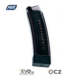 ASG EVO 3-A1 75BB SMOKY TRANSPARAN YEDEK ŞARJÖR 18399
