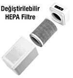 Hepa filtreli hava temizleyici kötü koku giderici mutfak sigara kokuları için koku giderici 
