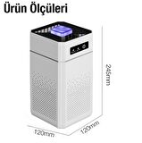Hepa filtreli hava temizleyici kötü koku giderici mutfak sigara kokuları için koku giderici 