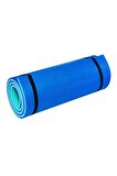 Pilates Minderi Yoga Mat Fitness Egzersiz Minderi Turkuaz & Mavi