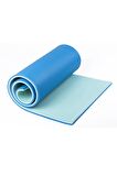 Pilates Minderi Yoga Mat Fitness Egzersiz Minderi Turkuaz & Mavi