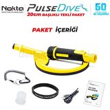 PulseDive Scuba Dedektörü - Tekli 20cm - Sarı