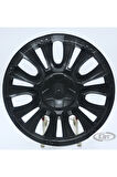 Jant Kapağı Siyah-gri Kırılmaz 15" Egea Model (Amblem Hediyeli) (1 Adet)