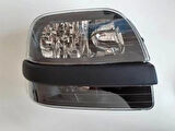 2001-2005 Fiat Doblo Far Lambası Sağ Elektrikli-Motorsuz-Siyah 8Fişli (Siyah Bandlı)(H1-H7) (Ayfar) (Adet) (Oem No:712405451120)