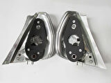 2001-2008 Honda Jazz Modifiye Stop Lambası Sağ-Sol Set 2 Parça Füme-Siyah (Tyc) (Adet)