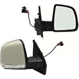 Dıs Dıkız Aynası Sağ El+Ast+Sns+Sınyallı Tek Camlı Fıat Doblo Iıı-Combo D Bm 10- (Oem No: 735528039)