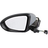 Dıs Dıkız Aynası Sol Elektrıklı Isıtmalı Astarlı Sınyallı Kör Noktalı Vm-6187Ehpal Vw Golf7 Bm 2013-2020 (Oem No: 5G1857507Af)