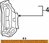 2009-2011 Toyota Yaris Ön Panel Yan Parça Sağ (Far Yuva Sacı) (Oem No:5320252905)