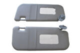 Toyota Yarıs- 06/11; Güneşlik Gri Sağ/Sol Set 2 Parça (Segmanlı) (Oem No: 74320-12A30)
