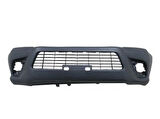 2015-2018 Toyota Hilux Pıck Up- Ön Tampon Siyah (Panjurlu Sis Delikli (4X2-4X4) (Lm) (Adet) (Oem No:521190K840)