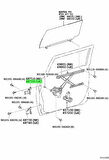 Menteşe Kapı Corolla Ae101 Ön Üst Lh Toyota Corolla (Oem No: 1001Mnk2093436)