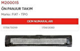 Panjur Tipo Ön Takım (Oem No: 1170675099 - 170613080)