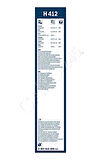 Silecek Süpürgesi Expert / Scudo / Jumpy 07Sonrası Arka H412 (400Mm) (Oem No: 3397015450)