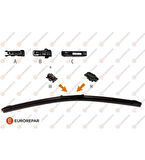 Erp Silecek Süpürgesı Sol Ga6J S17528 Aa Psa 208/2008/508/Partner Tepee/Rcz / C3 (B618) B.M 07- (Oem No: 8A61 S17528 Aa / 1642333880)