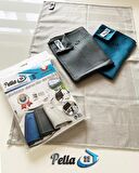PELLA MİKROFİBER TEMİZLİK BEZİ 3LÜ PAKET