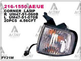 Sinyal Lambası B2500 2003-2007 Beyaz Duysuz Sol (Oem No:Um4751070B)