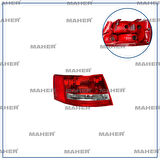 Stop Lambası A6 2006-2008 Ledsiz Dış Sol (Oem No:4F5945095L)