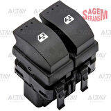 Cam Açma Düğmesi Kangoo Iıı / Master Iıı (Çiftli) Sol (Oem No:8200476806)