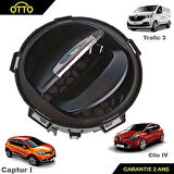 Renault Clio Iv 2012- Torpido Havalandırma Izgarası Yan Sıyah (Oem No:687601310R)