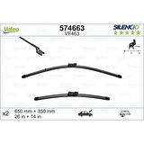 Silecek Süpürgesi Takım Pulsar 2015 Sonrası / Mokka / Accent Blue Takım 650-400 (Oem No:95423458)