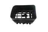 Renault Symbol- 2013-2016  Ön Göğüs Orta Üfleme Peteği Sol Siyah (Nikelaj Çerçeveli) (Difizör) (Oem No:687512103R)