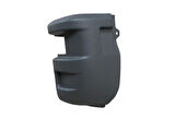 Iveco Daıly-  2008 2011  Arka Tampon Ucu Siyah Sağ (Italya) (Oem No:500326836)