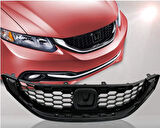 Honda Civic- Sd- 2014-2016  Ön Panjur Üst Nikelajı (Japon/Kore Tipi) (Tyg) (Oem No:71122Tr3A01)