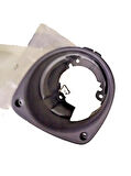 Renault Clio- 2- Hb- 1998-2001   Sis Lamba Çerçevesi Sol Siyah (Oem No:7701205717)