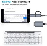 Usb 3.0 Otg To Type C Micro Usb Data Şarj Çevirici Dönüştürücü Adaptör