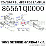 İ20 Sis Kapağı Sol 2020- Oem No (86561Q0000)