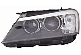 Bmw X3 Ön Far Elektrikli Motorlu Xenon Tip Sağ 2011-2014 (Oem No:  63117276992)