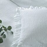 Linens Bsp Çift Kişilik Yatak Örtüsü Seti Beyaz