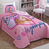 Lisanslı Barbie Winter Yatak Örtüsü Seti
