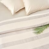 Taç Aura Çift Kişilik Softly Set Gri