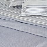 Taç Aura Tek Kişilik Softly Set Gri