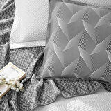 TAÇ ELORA GÜNLÜK SET GRI ÇİFT KİŞİLİK